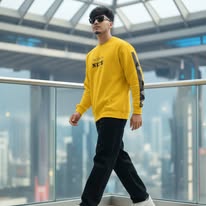 Hanes Men's Sweatshirt, EcoSmart Fleece Crewneck Sweatshirt, Big & Tall Available, 1 or 2-Pack