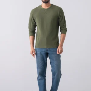 Tapered Fit Black Jeans