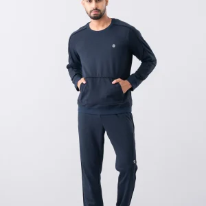 Tapered Fit Black Jeans